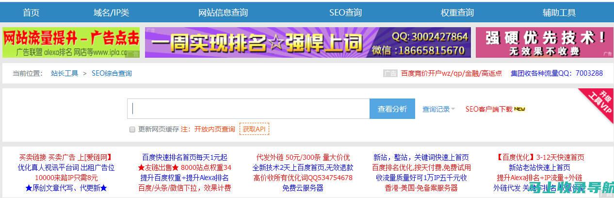 全面解析站长SEO综合工具的使用与效果评估